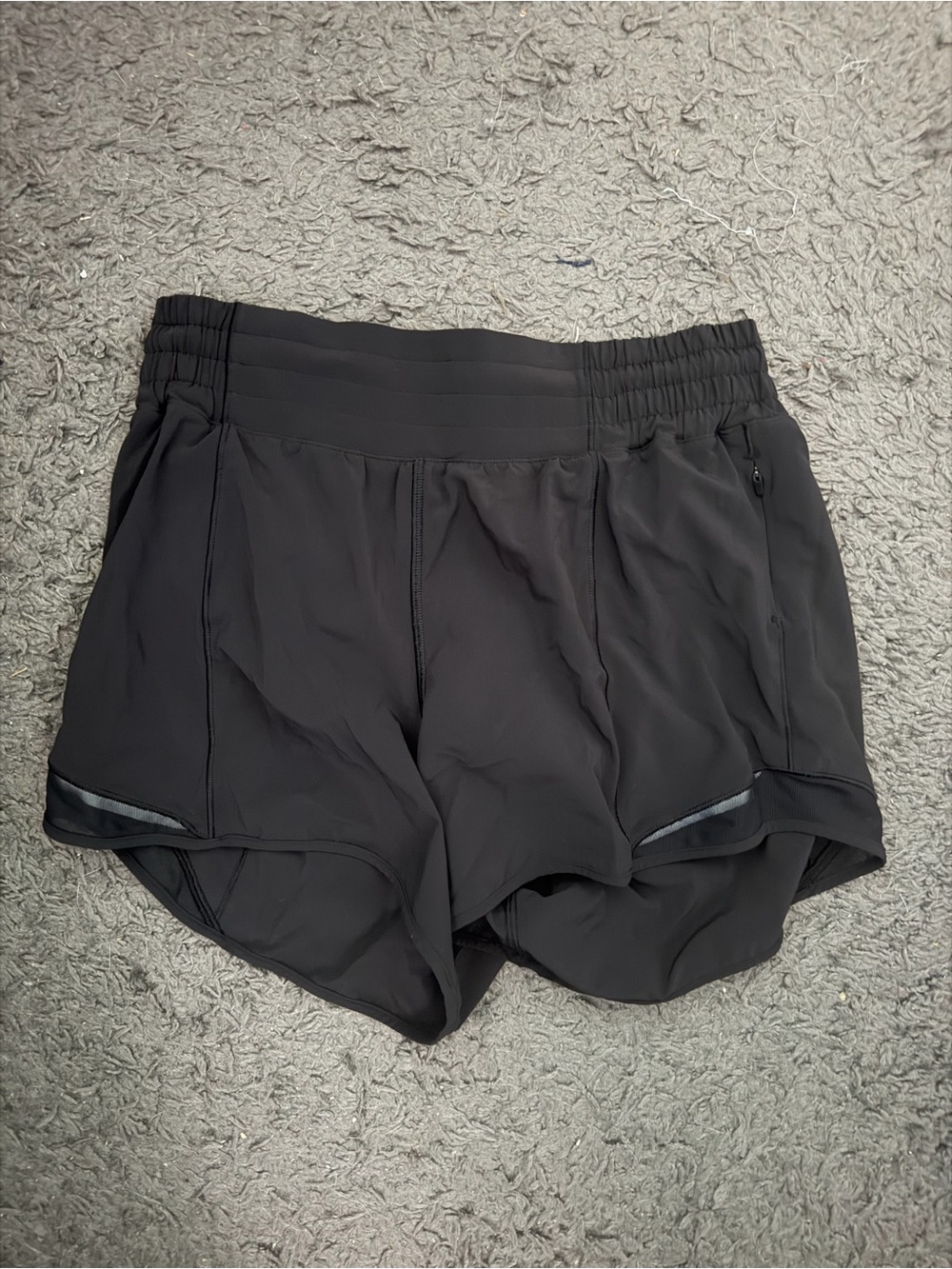 Lululemon Black Running Shorts